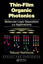 Thin-Film Organic Photonics: Molecular Layer Deposition and Applications