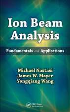 Ion Beam Analysis: Fundamentals and Applications