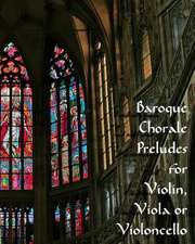 Baroque Preludes for Violin, Viola or Violoncello