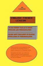 English- French Lexicon