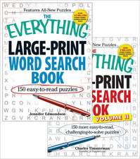 The Everything Large Print Word Search Bundle [With Paperback Book]