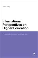 International Perspectives on Higher Education: Challenging Values and Practice