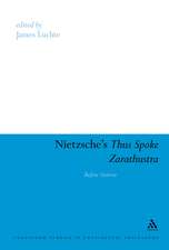 Nietzsche's Thus Spoke Zarathustra: Before Sunrise