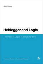 Heidegger and Logic: The Place of LÃ³gos in Being and Time