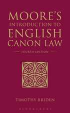 Moore's Introduction to English Canon Law