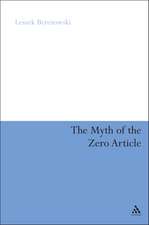 The Myth of the Zero Article