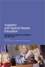 Vygotsky and Special Needs Education: A Cultural Theory Approach