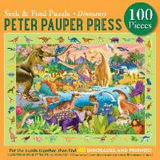 Dinosaurs Seek & Find 100-Piece Jigsaw Puzzle