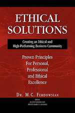 Ferdowsian, M: Ethical Solutions