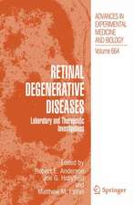 Retinal Degenerative Diseases: Laboratory and Therapeutic Investigations