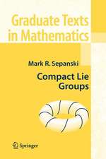 Compact Lie Groups