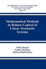 Mathematical Methods in Robust Control of Linear Stochastic Systems