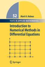 Introduction to Numerical Methods in Differential Equations