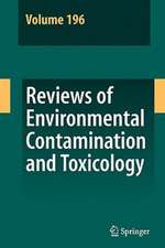 Reviews of Environmental Contamination and Toxicology 196