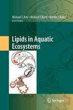 Lipids in Aquatic Ecosystems