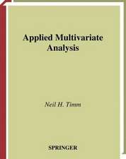 Applied Multivariate Analysis