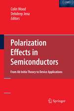 Polarization Effects in Semiconductors: From Ab Initio Theory to Device Applications