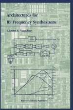 Architectures for RF Frequency Synthesizers