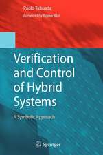 Verification and Control of Hybrid Systems: A Symbolic Approach