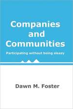 Companies and Communities: Participating Without Being Sleazy