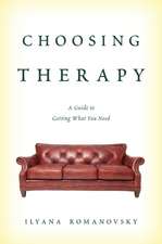 Choosing Therapy