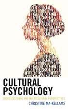 CULTURAL PSYCHOLOGY