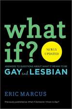 What If?: Answers to Questions about What It Means to Be Gay and Lesbian