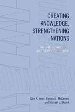 Creating Knowledge, Strengthening Nations