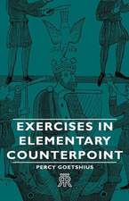 Exercises in Elementary Counterpoint