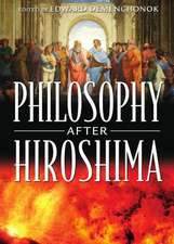 Philosophy After Hiroshima