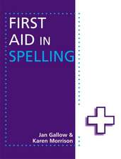 First Aid in Spelling