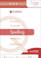 Workbook Spelling User Stage