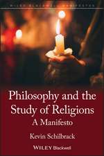 Philosophy and the Study of Religions – A Manifesto