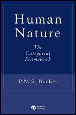 Human Nature – The Categorial Framework