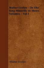 Walter Evelyn - Or the Long Minority in Three Volumes - Vol I