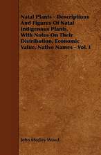 Natal Plants - Descriptions and Figures of Natal Indigenous Plants, with Notes on Their Distribution, Economic Value, Native Names - Vol. I