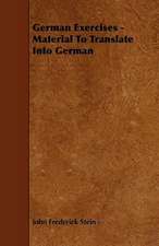 German Exercises - Material To Translate Into German