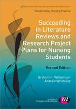 Succeeding in Literature Reviews and Research Project Plans for Nursing Students