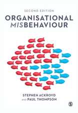 Organisational Misbehaviour