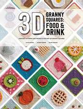 3D Granny Squares: Food and Drink