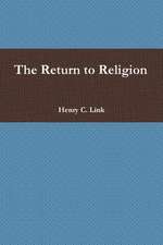 The Return to Religion