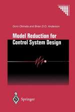 Model Reduction for Control System Design