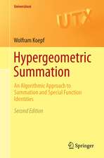 Hypergeometric Summation: An Algorithmic Approach to Summation and Special Function Identities