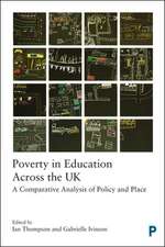 Poverty in Education Across the UK – A Comparative Analysis of Policy and Place