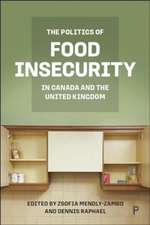 The Politics of Food Insecurity in Canada and the United Kingdom