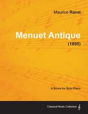 Menuet Antique - A Score for Solo Piano (1895)