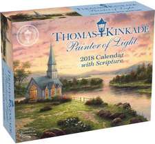 Thomas Kinkade Painter of Light with Scripture 2018 Day-to-D