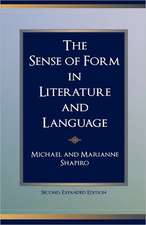 The Sense of Form in Literature and Language: Juices Smoothies, and Milk Shakes That Help the