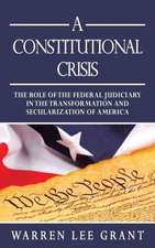 A Constitutional Crisis