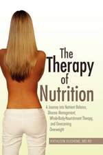 DuChene RD, K: Therapy of Nutrition